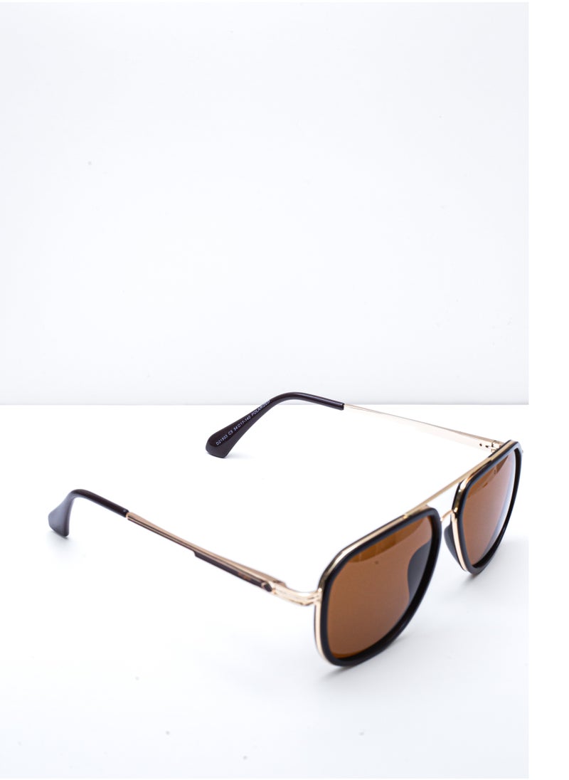 Baleno "Classic Aviator Sunglasses with Sturdy Metal Frame – Polarized Lenses for 100% UV Protection, Lightweight & Comfortable Design – Perfect for Men & Women, Ideal for Driving, Travel, and Outdoor Activities  - Image 2