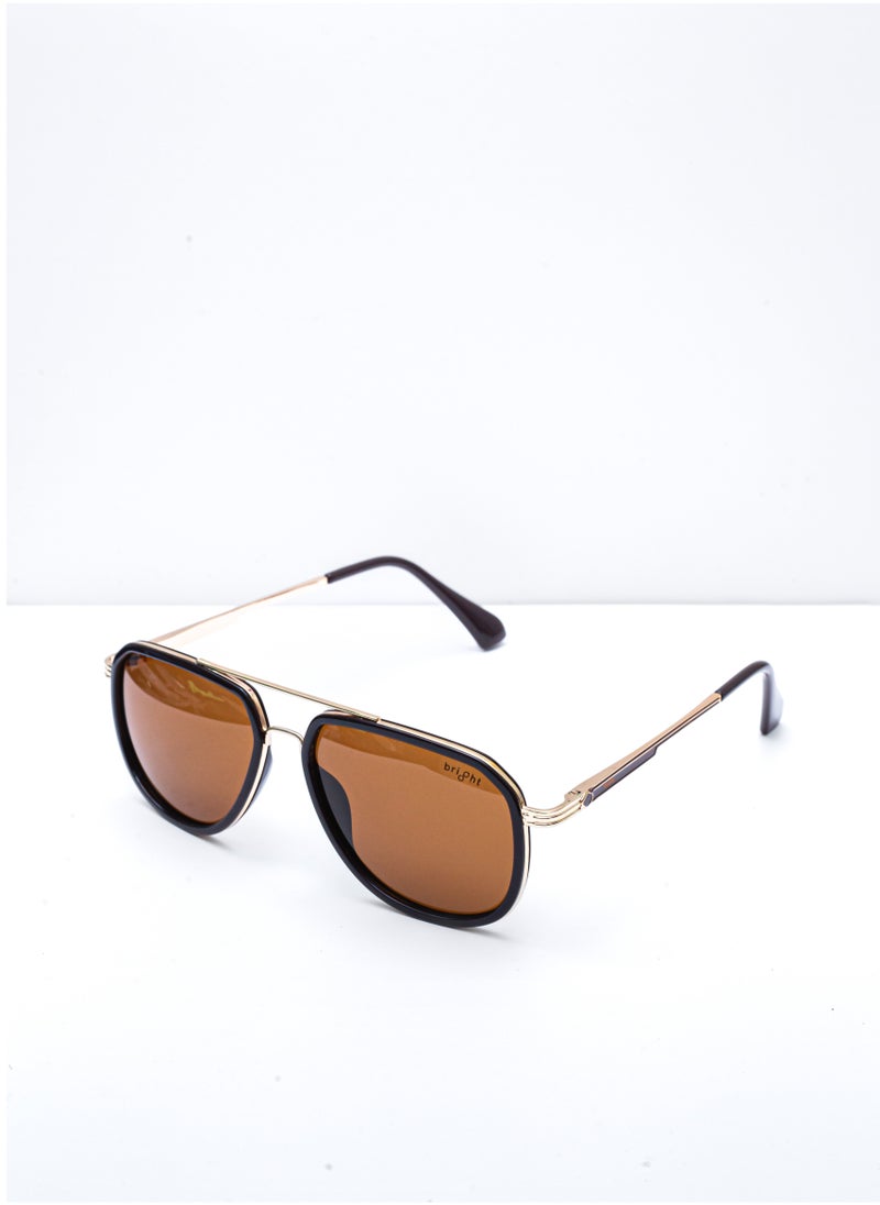 Baleno "Classic Aviator Sunglasses with Sturdy Metal Frame – Polarized Lenses for 100% UV Protection, Lightweight & Comfortable Design – Perfect for Men & Women, Ideal for Driving, Travel, and Outdoor Activities  - Image 3