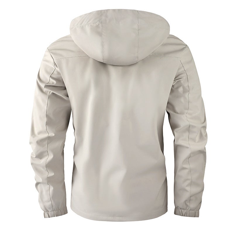 Mid-Length Casual Jacket Over-The-Knee Parka Handsome Trendy Jacket - Image 4