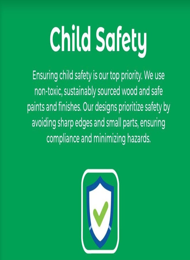 EDUTOTS Wooden Wooden Rainbow Clock with Shapes for Unisex Kids | Wooden Educational Toy | Wooden Montessori Toy | BIS Certified Toys | - Image 4