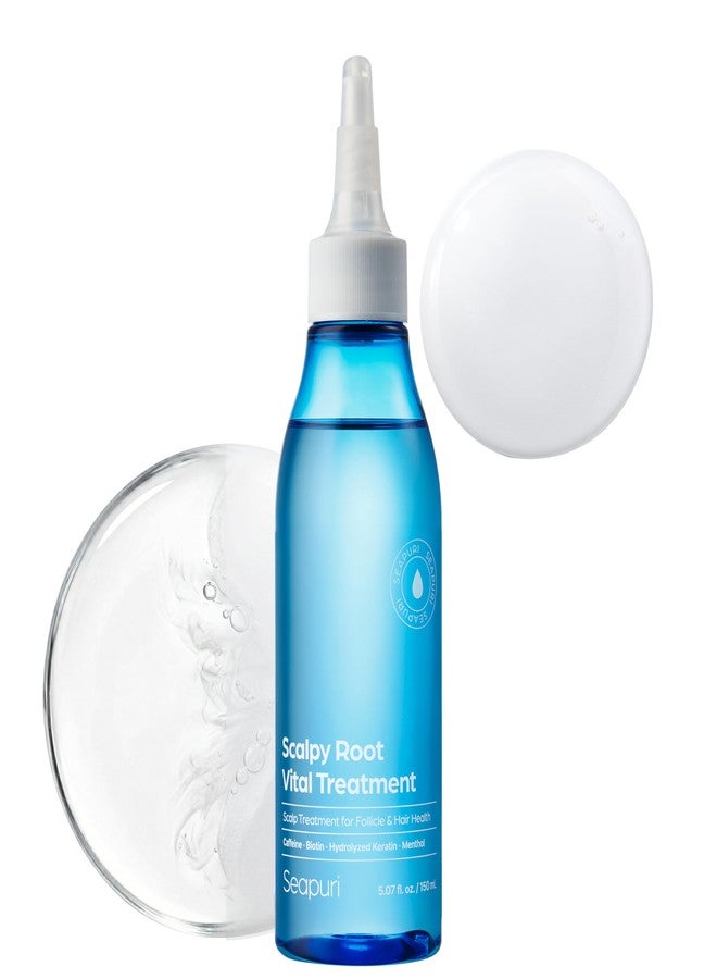 Seapuri Seaprui Scalpy Root Vital Treatment | Water to Cream Scalp Treatment with Protein, Camellia, Rosemary & Chamomile | Instant Detangling, Resilient Volume, Repair & Itchy Scalp Relief - Image 1
