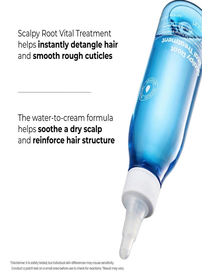 Seapuri Seaprui Scalpy Root Vital Treatment | Water to Cream Scalp Treatment with Protein, Camellia, Rosemary & Chamomile | Instant Detangling, Resilient Volume, Repair & Itchy Scalp Relief - Image 4