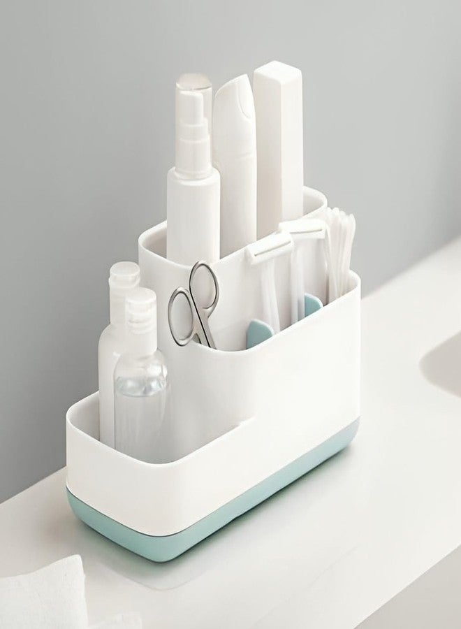 Wishbone JESOPB BATHROOM CADDY Bathroom Caddy 5 Compartment Kitchen and Bathroom Sink Caddy Organizer - Image 1