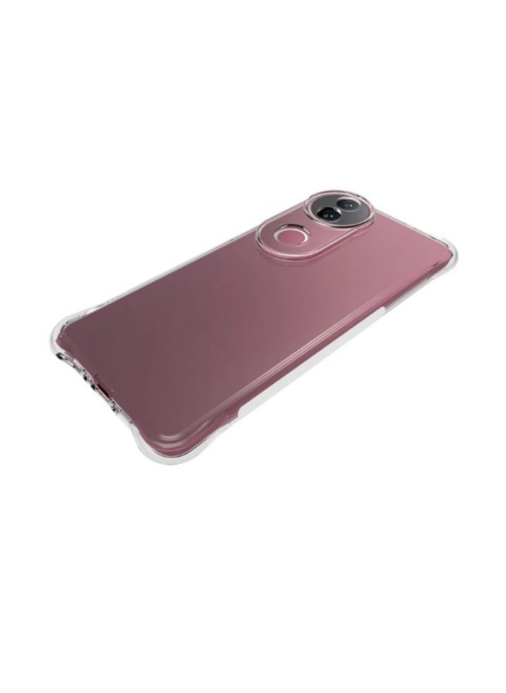 Generic Silicone Case for Vivo V50 5G Clear TPU Four Corners Grade Protection Cover Transparent Soft funda  - Image 4