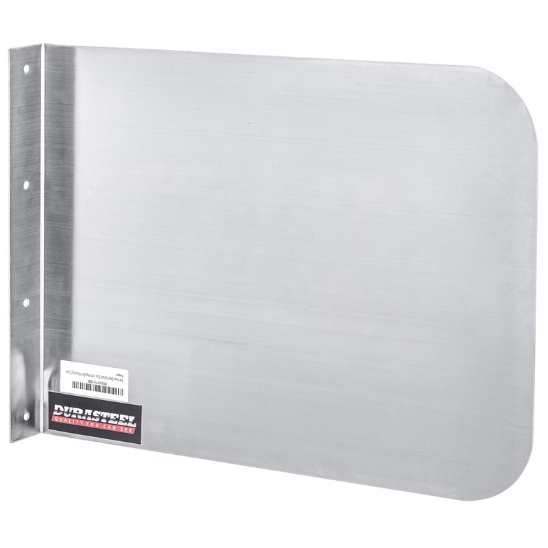 DuraSteel DuraSteel Stainless Steel Sink Splash Guard  17 x 12 Wall Mount Commercial Kitchen Shield  Kitchen Safety  Hygiene Cooking Splatter Screen  Ideal for Hand Sinks Prep Sink Utility Sink 