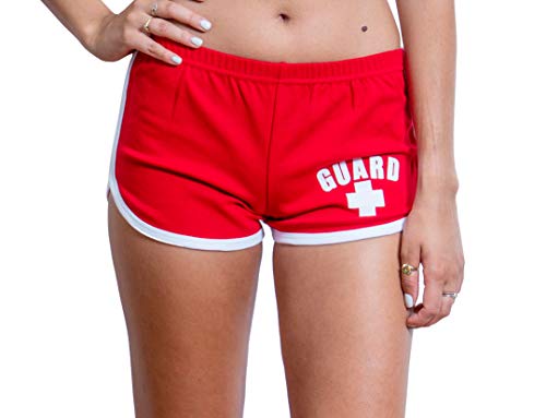 BLARIX Womens Guard Shorts (Red, Small) - Image 3