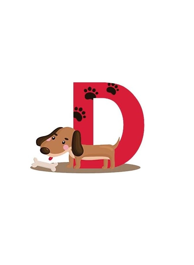 DEKOSH Dekosh animal alphabet kids wall decals peel & stick educational baby stickers for playroom classroom decoration  - Image 5