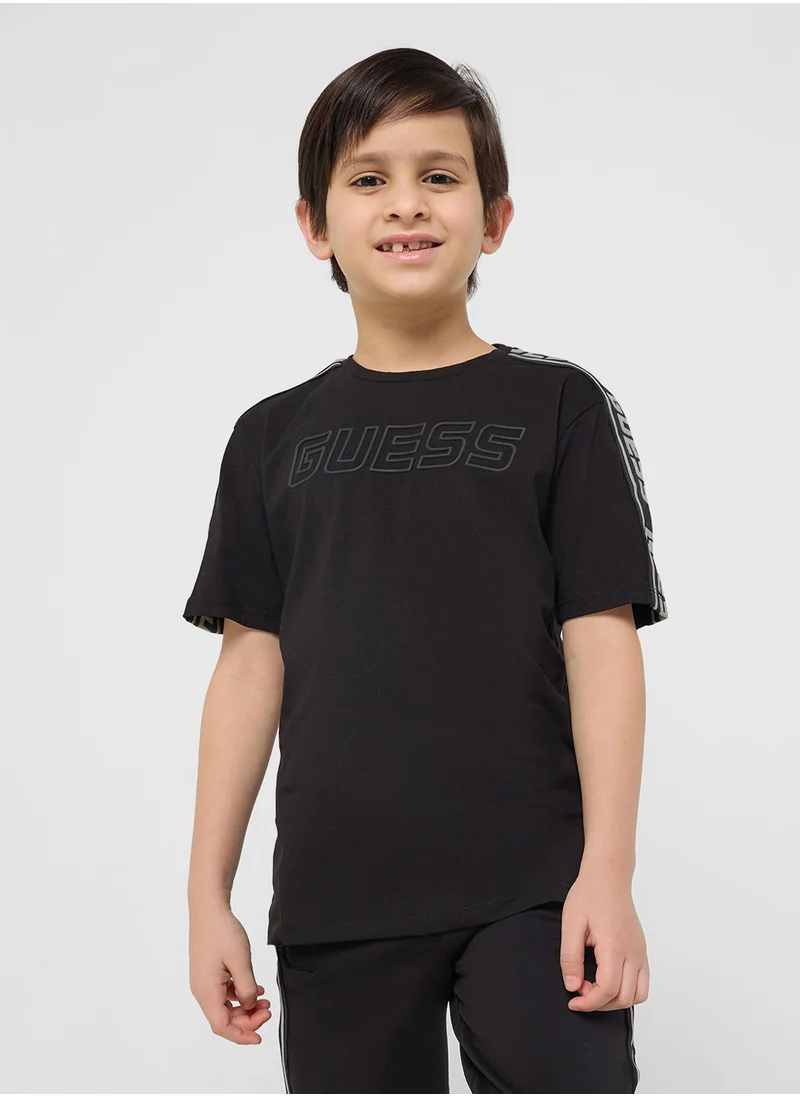 جس Kids Logo T-Shirt