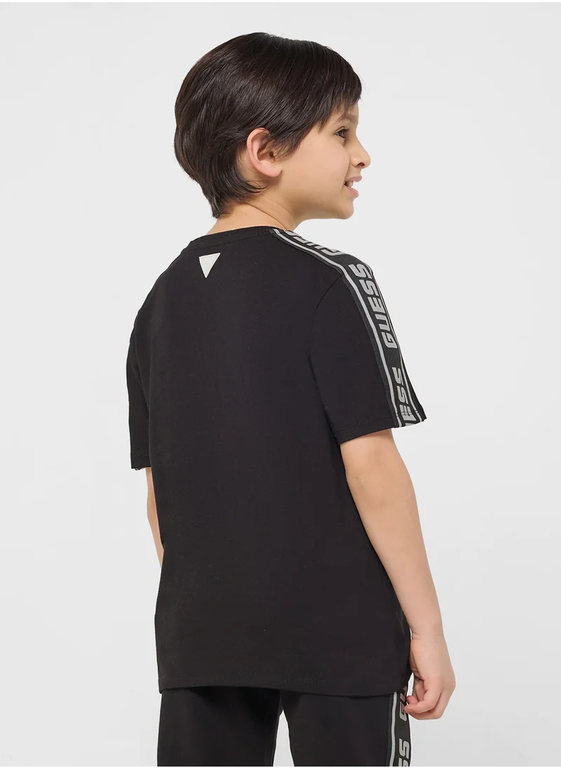 جس Kids Logo T-Shirt