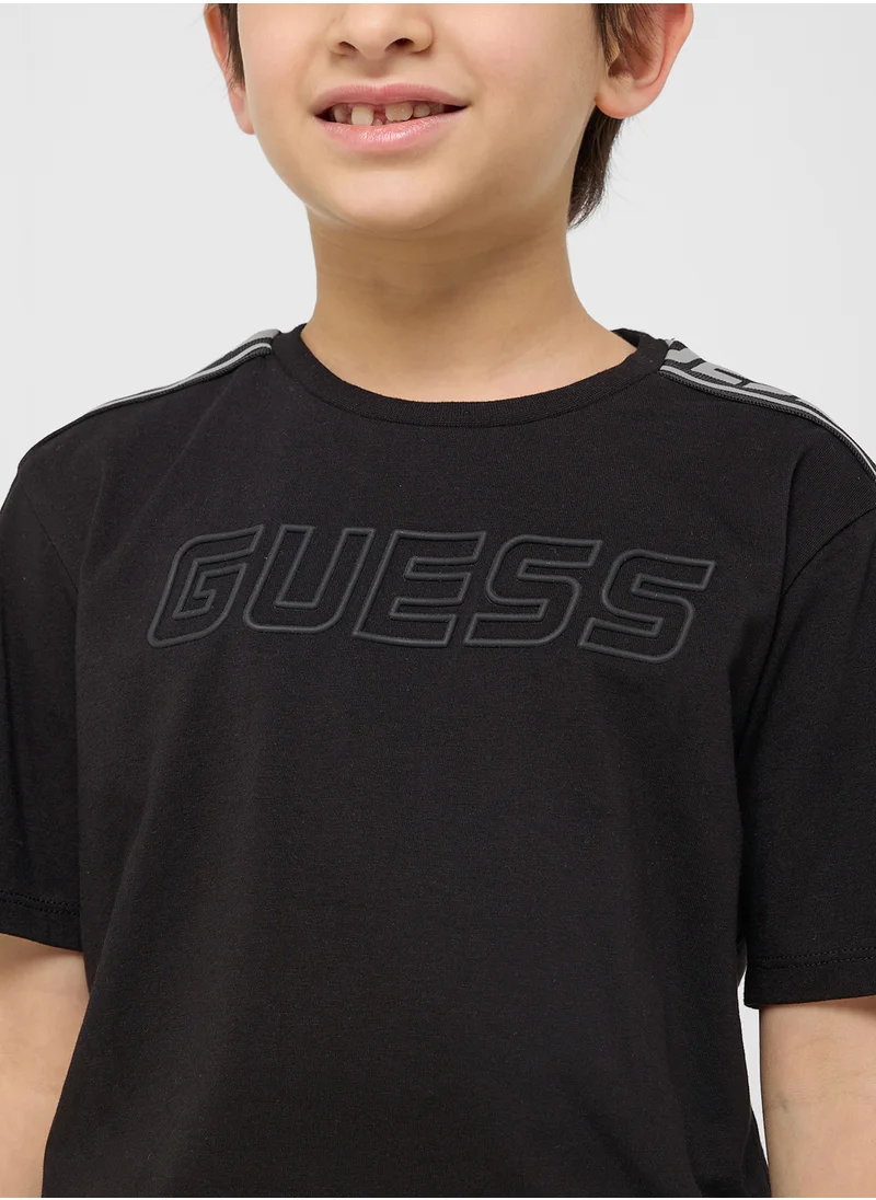 جس Kids Logo T-Shirt