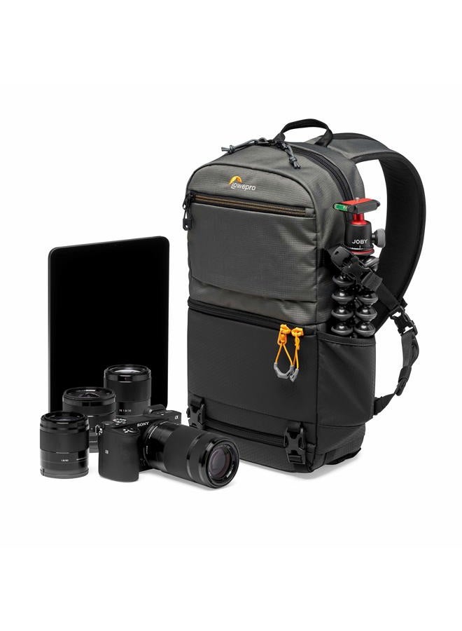 Lowepro Slingshot SL 250 AW III Mirrorless and DSLR Sling Camera Bag with QuickDoor Access and 10 inch Tablet Compartment DSLR Accessories - for Sony A7, iPad, Surface Pro - 300D Ripstop - Grey - Image 1