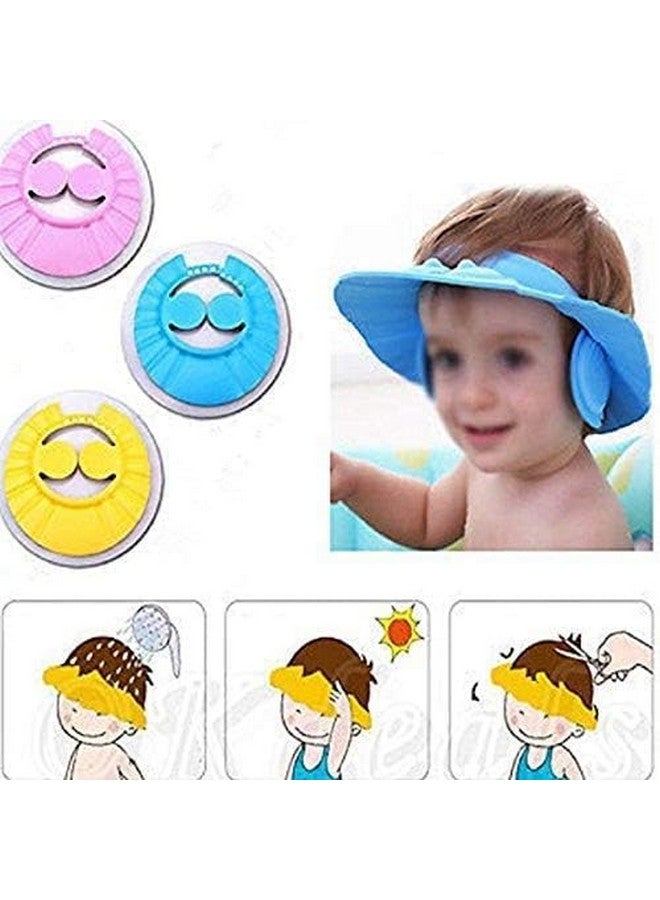 GRAVINO Soft silicone bath shower massage body cleaning wash shampoo brush (Multi Color) (Baby Shower Cap) - Image 3