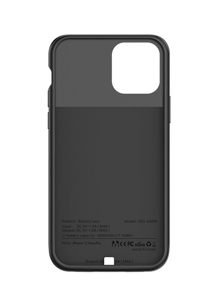 Generic - Rechargeable Extended Charger Case For Apple iPhone 12 Mini - Image 1