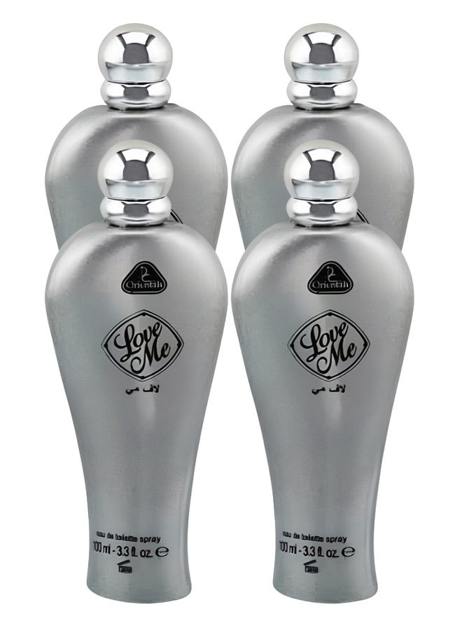 Oriental 4 Pieces Love Me Perfume 100ml EDT - Image 1