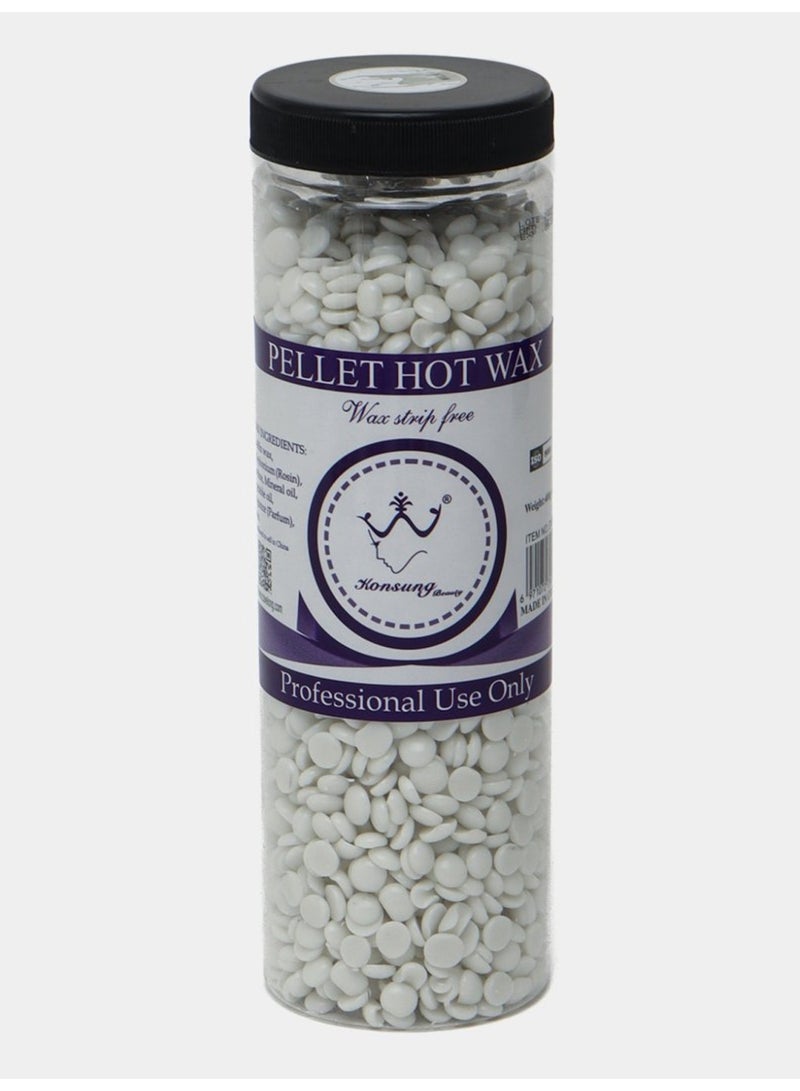 Konsung Beauty حبوب شمع إزالة الشعر الصلبة لشمع الجسم الصلب للوجه والذراعين والساقين 400 جرام - Image 1