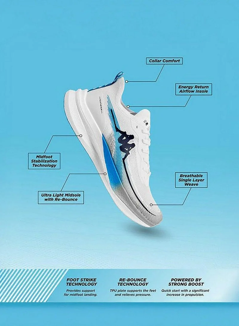 Kappa GREY Men's Lace-Up Running Shoes for Men | Best Price UAE