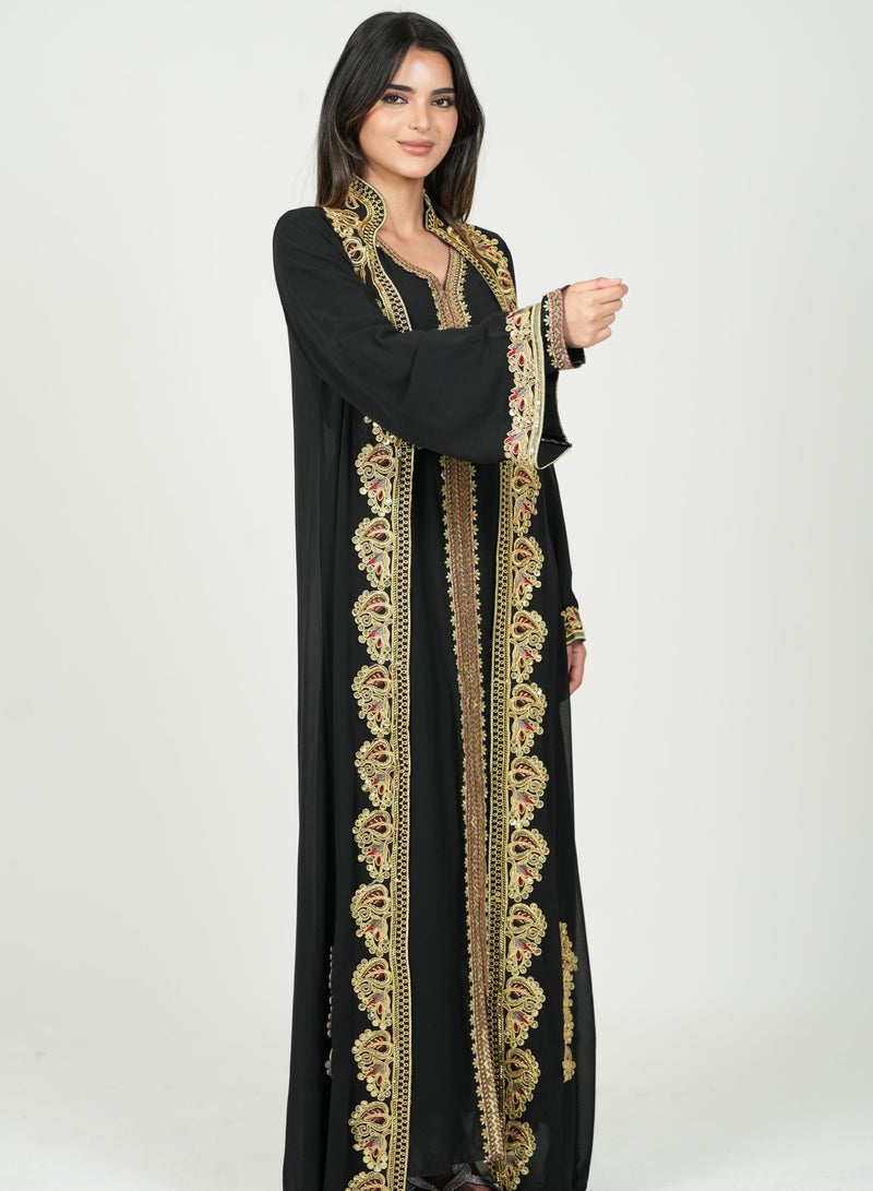 AL BENT AL SHARQIEH women kaftan dress  - Image 1
