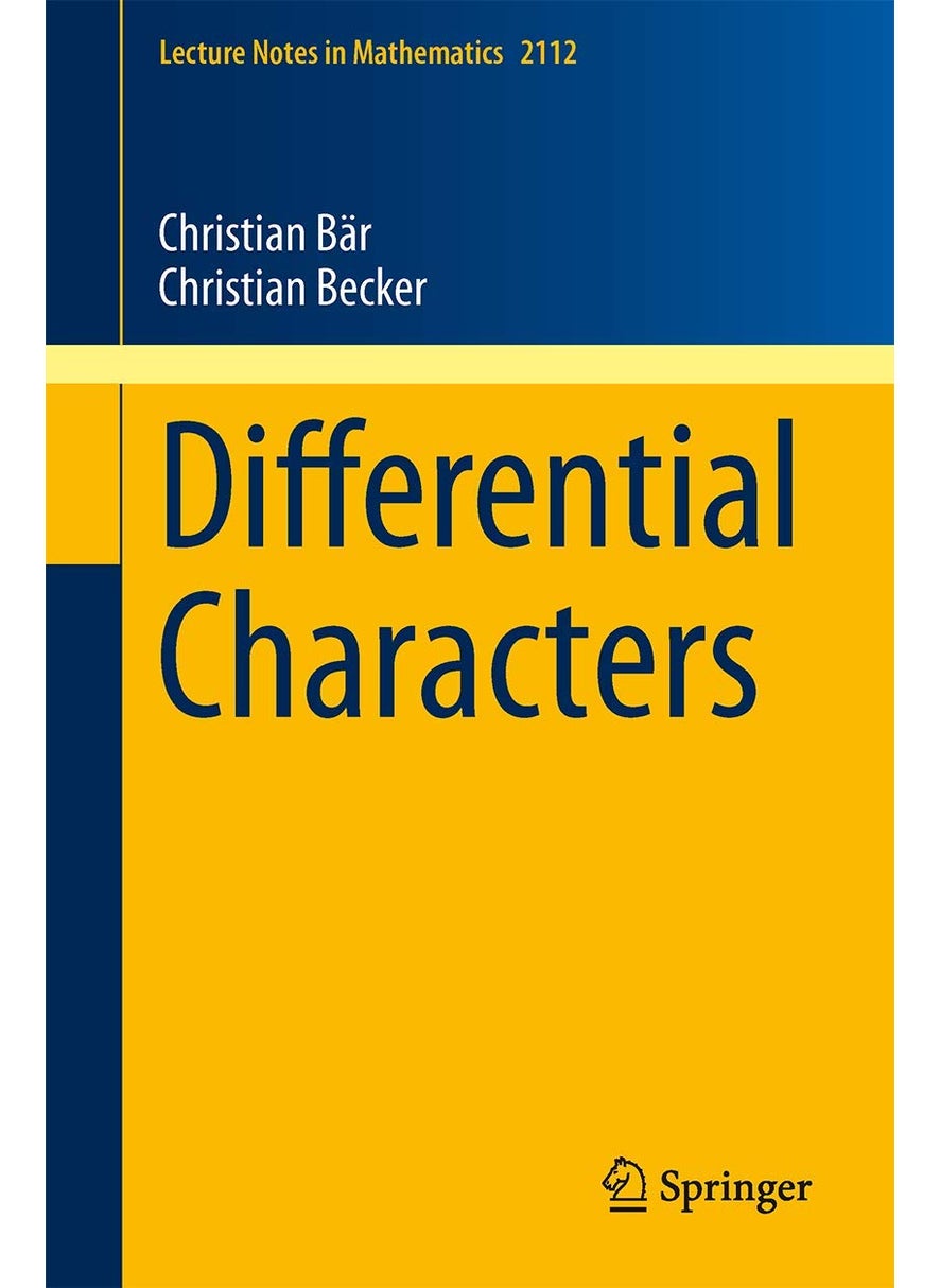 Differential Characters 