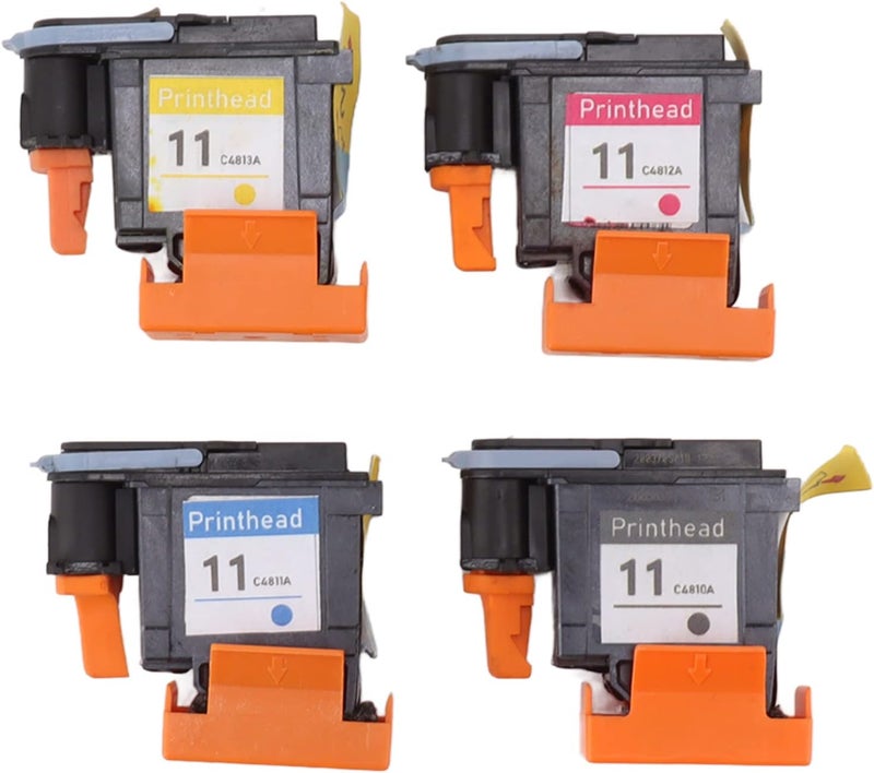 بديل لرأس الطباعة لطرازات Designjet 100، 110، 111، 500، 510، 800، 813، 850، يدعم الطباعة بألوان الماجنتا، الأسود، الأزرق الداكن، والأصفر، ويتميز بأداء مستقر ومواد عالية الجودة. - Image 1