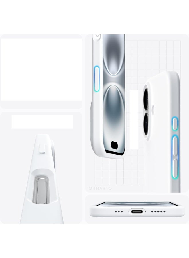 جومو ستور كفر سيليكون سائل لهاتف آيفون 17 – متوافق مع MagSafe، ناعم الملمس، مقاوم للصدمات والخدوش، بطانة داخلية من الألياف الدقيقة – حماية شاملة - Image 4