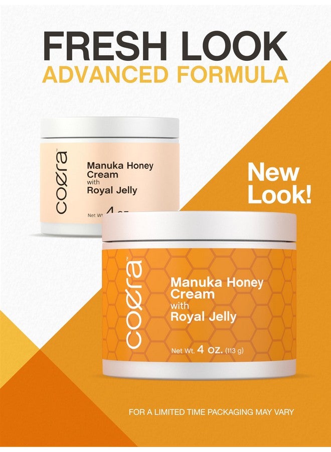 كورا كريم عسل مانوكا من كويرا | مع غذاء ملكات النحل | 113 مل | مرطب للوجه والبشرة | خالٍ من البارابين وكبريتات لوريل الصوديوم والعطور | قد تختلف العبوة - Image 4