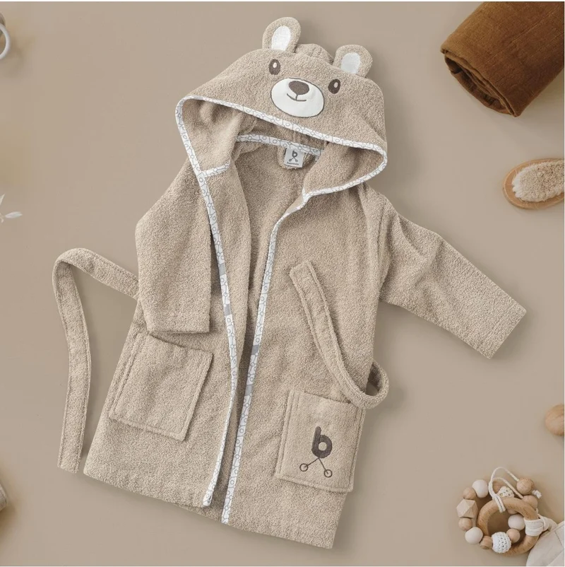 Gezenbebe Hero Hero Hooded Towel Baby Kids Bathrobe Teddy