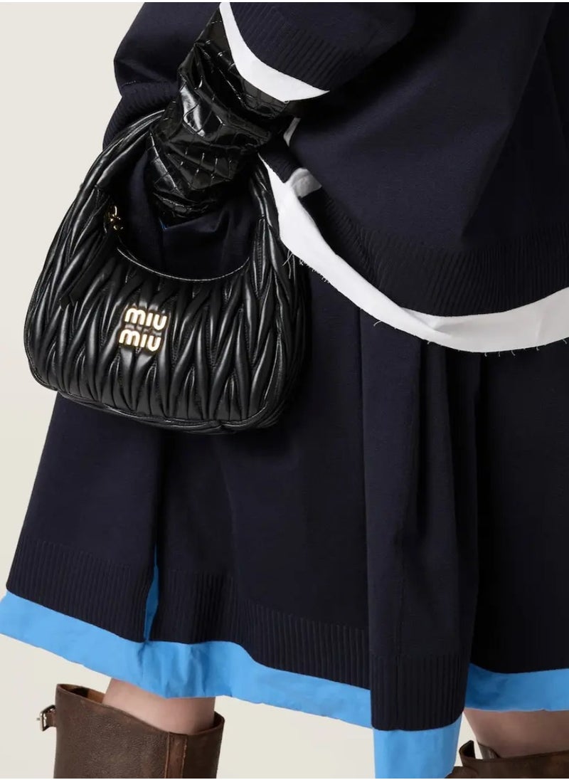 ميو MIU Wander حقيبة كتف جلد نابا  - Image 5