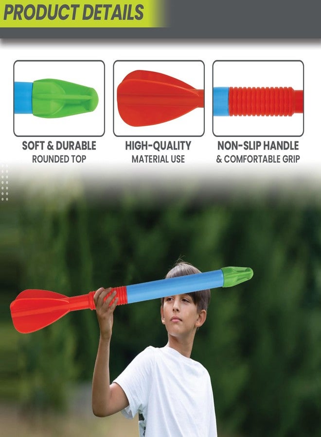 GISCO Kids Training Javelin | Soft Plastic Little Launcher for Beginners | Ideal for School Sports, Practice & Javelin Throw Activities - Image 3