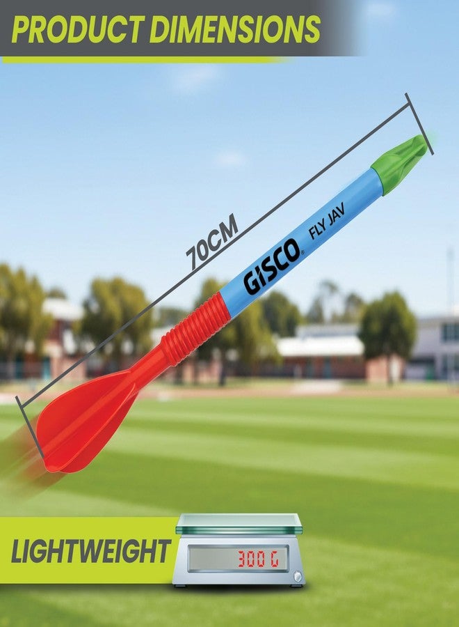 GISCO Kids Training Javelin | Soft Plastic Little Launcher for Beginners | Ideal for School Sports, Practice & Javelin Throw Activities - Image 2