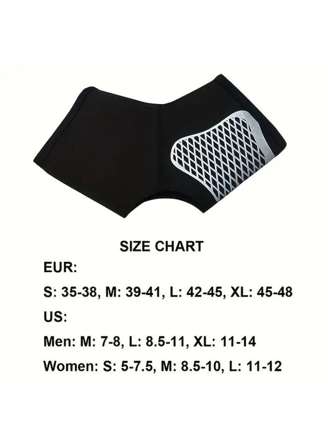 Large Ankle Brace Sleeve Breathable Neoprene Support For Basketball Soccer Injury Recovery - Image 5