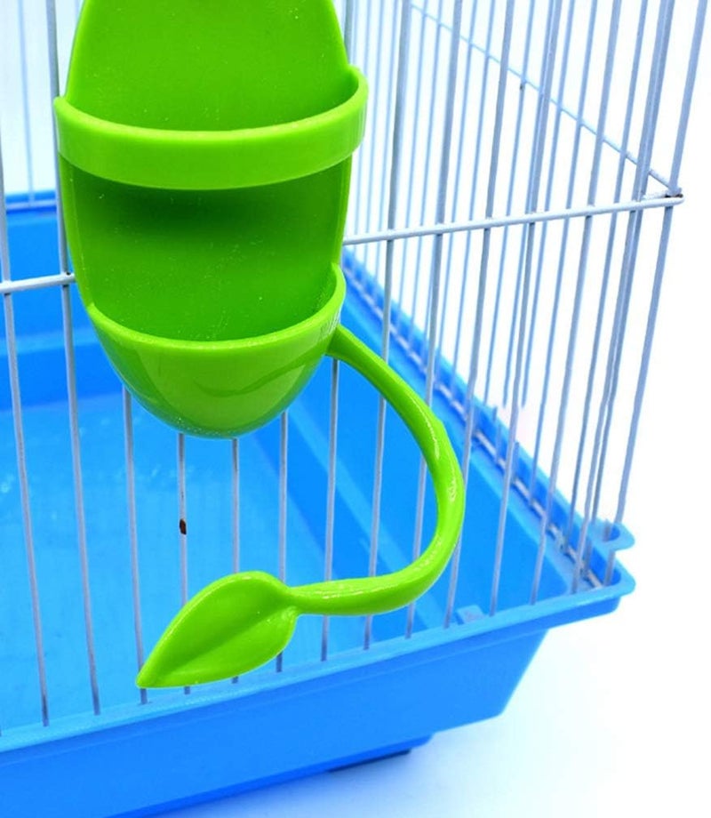 بو بيت بوب رف أكواب تغذية الطيور من POPETPOP، حامل عظام الحبار، دعامة أوعية القفص الطيوري، حامل طعام للببغاوات والباراكيت والكوكاتييل والكونور وطيور الحب عدد القطع: 2 - Image 5