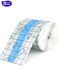 Transparent Dressing Adhesive Bandage Waterproof Bandage Clear Adhesive Bandages Stretch Tape for Tattoos Swimming（5cm*5cm）