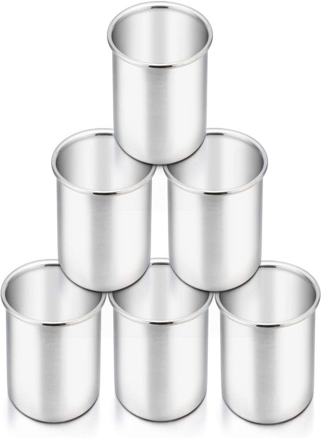 CooKNooK Aluminium Baking Round Cake Pan/Mould for Microwave Oven - 4" Diameter 2.25" Height (Set of 6 Pieces) - Image 1