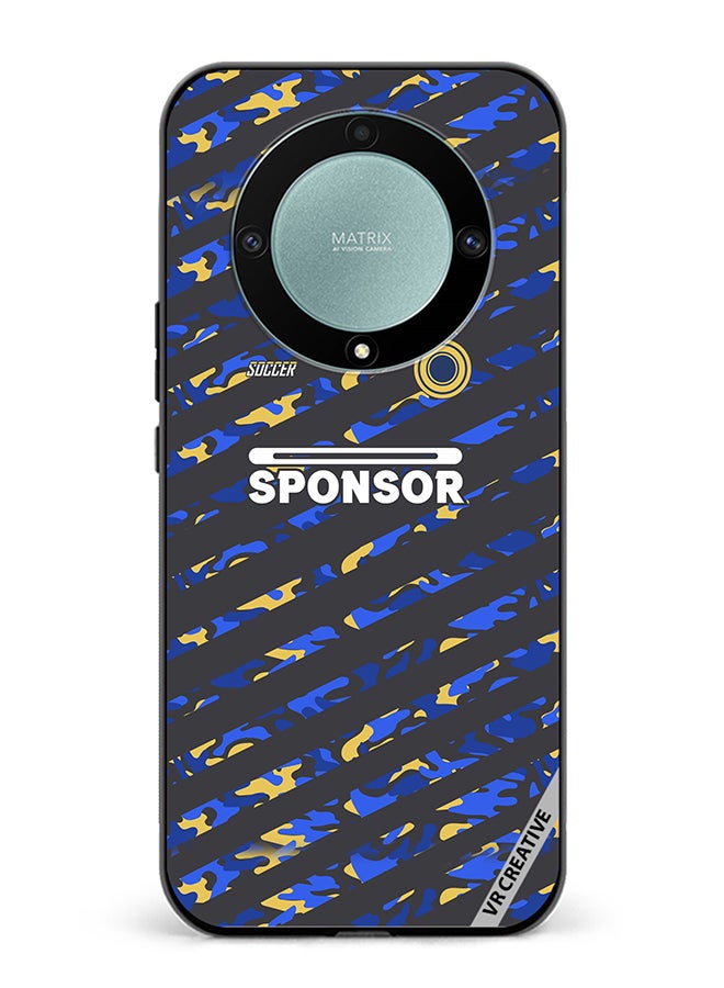 VR CREATIVE Protective Case Cover For Honor X9b Soccer Jersey Design  Multicolour - Image 1