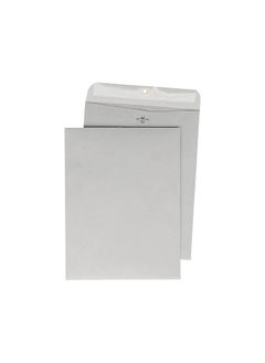Quality Park 38610 Clasp Envelope 12 X 15 1/2 28Lb Executive Gray 100/Box  - Image 3