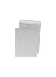 Quality Park 38610 Clasp Envelope 12 X 15 1/2 28Lb Executive Gray 100/Box  - Image 2