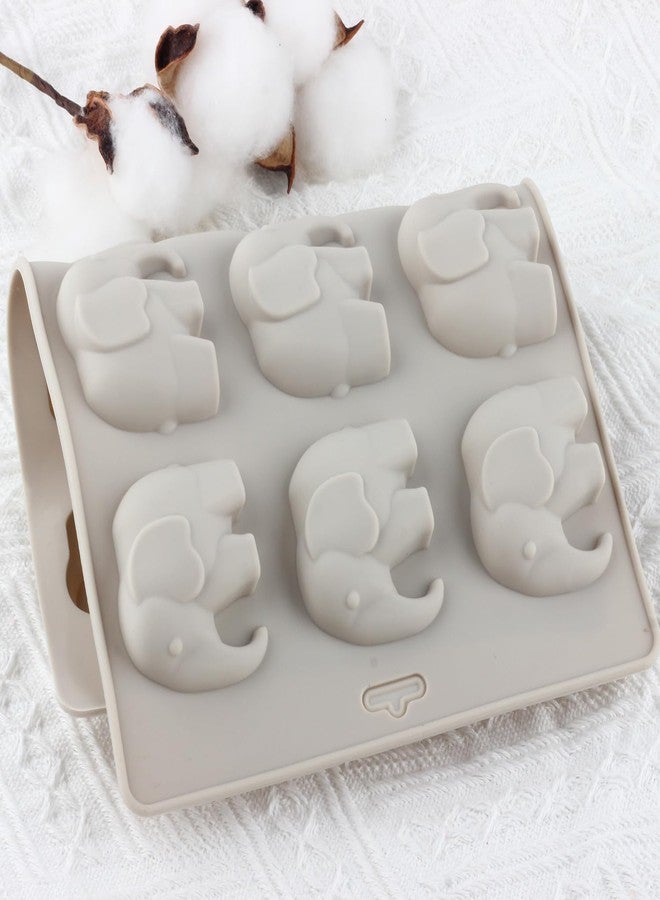 YIMINGMOLD 12 Cavities Elephant Silicone Chocolate Molds For Chocolate Cookie Baking - Image 4