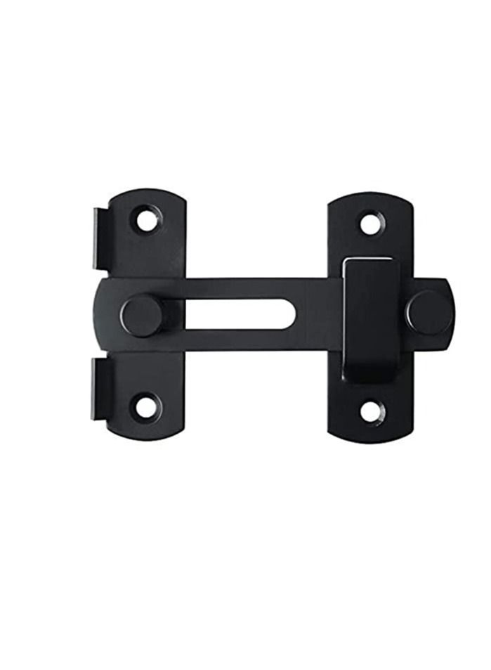 SYOSI Stainless Steel Flip Latch Gate Latches Bar Latch Safety Door Lock, Hasp Lock Sliding for Window Cabinet Room Accessorries,Brushed Finish - Image 1