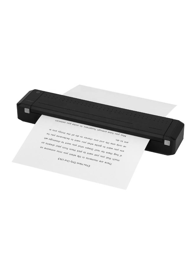 HPRT Portable A4 Thermal Printer Bluetooth Mini Travel Printer for iOS & Android  Compact A4 Document Printer 26-Hour Long Battery Life Monochrome USB - Image 1