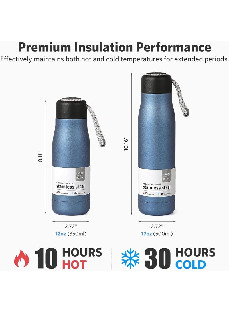 Stainless Steel Vacuum Insulated Water Bottle, 550ml, 10 Hours Hot/30 Hours Cold, Double-Walled Design - Image 5