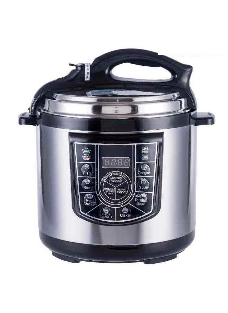 DubaiGallery 6L Stainless Steel 10 In 1 Multifunction Smart LCD Home Digital Rice Cooker Electric Pressure Cooker  - Image 2