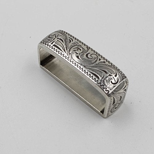 ToSSme Men Belt Buckles Silver Western Cowboy Buckles Set Belt Buckle (38mm Wide) - Image 5