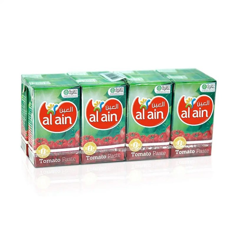Al Ain Tomato Paste Tetra Pack of 8pcs- 8 X 135gms