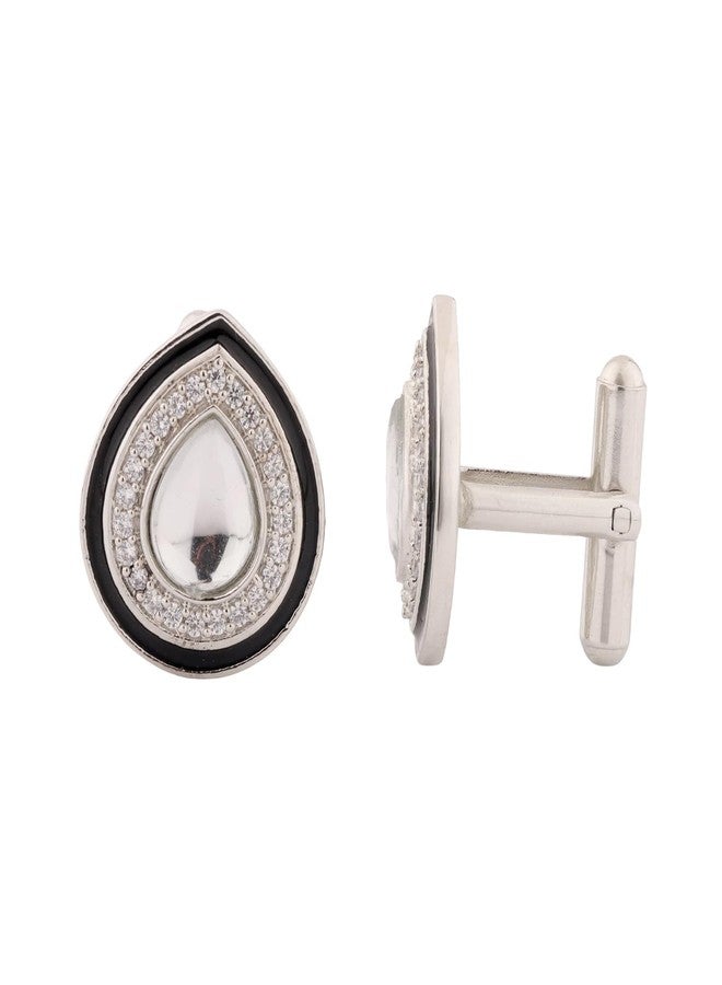 Voylla Kings of Rajasthan Vivasar Cufflinks for Men,Wedding,Dulha,Groom,Traditional,Ethnic,Royal,Gift for Mens & Boys - Image 1