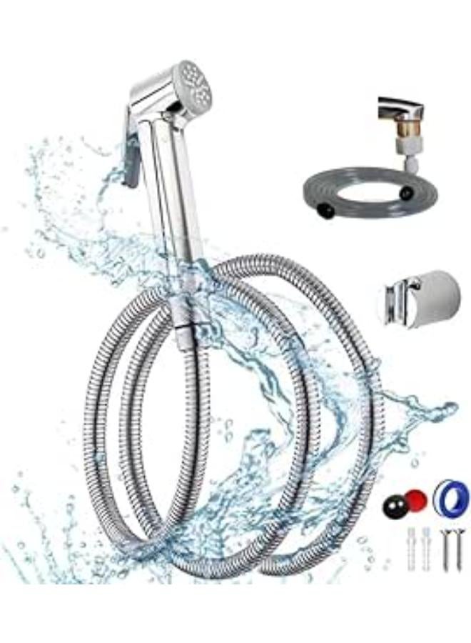 Shams Mobile Bathroom Travel Shattaf With An Additional 3 Meter Hose, Easy To Carry And Easy To Use, Multi-Use Code Shamsegy (Multi-Use Shattaf, Model 6)