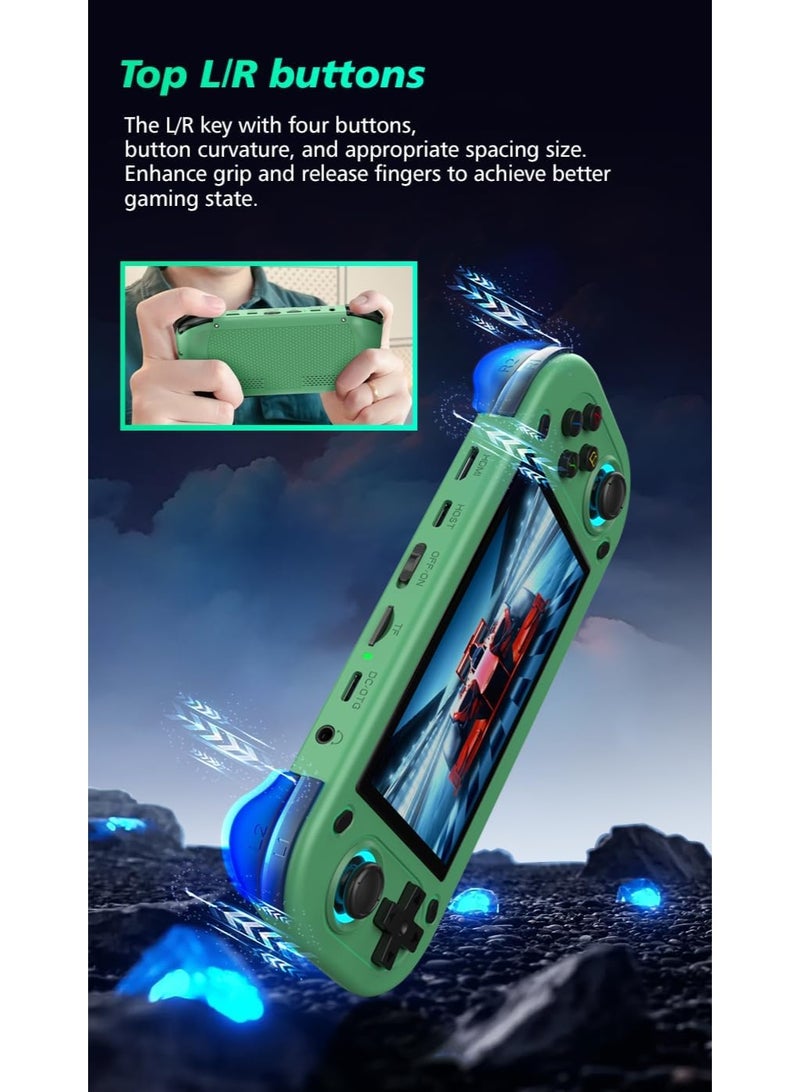 SUNEX R43S Handheld Retro Game Console, 4.3-Inch IPS Screen, 14000 HD Games, 64GB SD Card, 20 Emulators - Image 5