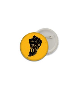 D2c D2C Attitude | Never give up Gym Inspiration Button Badges  - Image 5