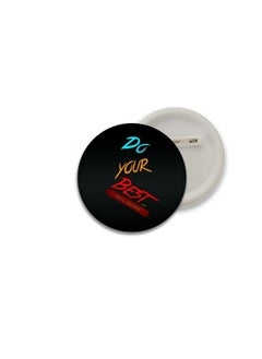 D2c D2C Attitude | Never give up Gym Inspiration Button Badges  - Image 4