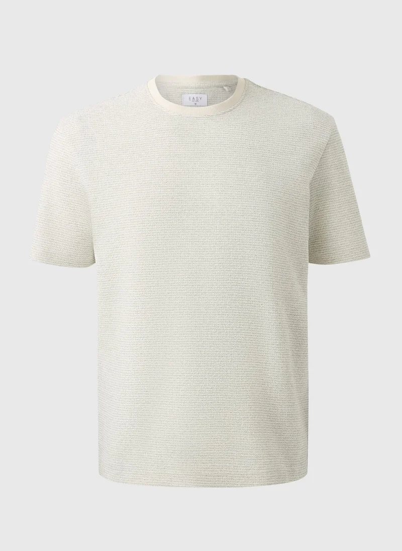Matalan TEXTURE CO ORD TEE GREY