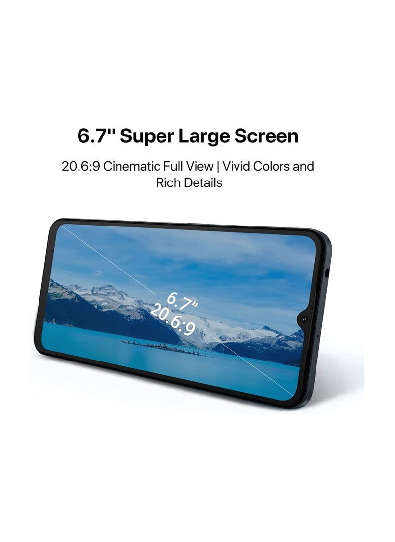 UMIDIGI A13 Pro NFC Smartphone, 6.7" HD Full Screen + 5150mAh Battery, AI Triple Camera, Dual Mics Noise-Cancellation, Unisoc T610 Processor Android Cell Phone with FM Radio (4GB+128GB)